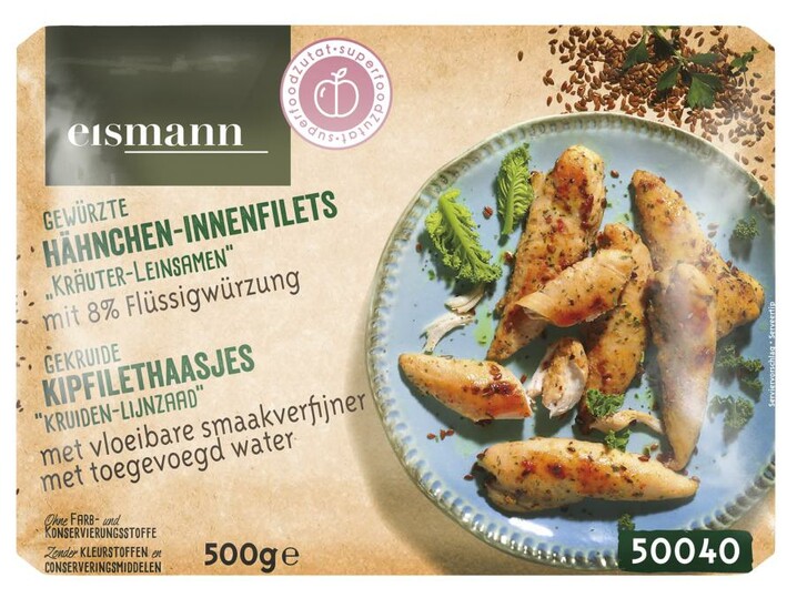 Gewürzte Hähnchen-Innenfilets "Kräuter-Leinsamen"