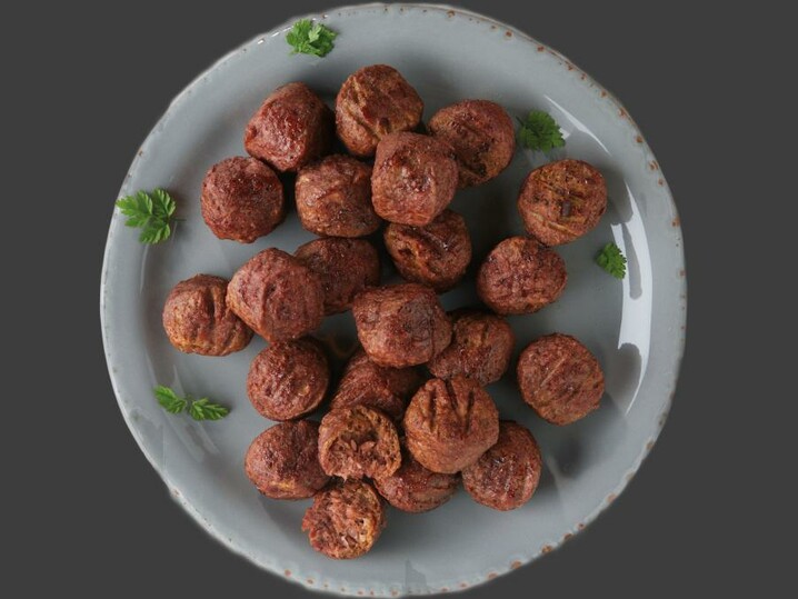 Vegane kein-Hack Bällchen