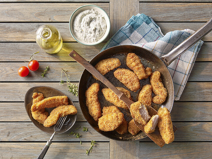 Hähnchen-Knusperstreifen Meersalz & Pfeffer