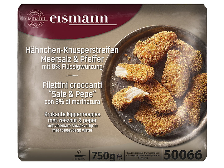 Hähnchen-Knusperstreifen Meersalz & Pfeffer