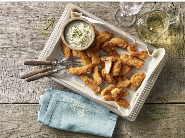 Hähnchenstreifen „Backhendl Art“