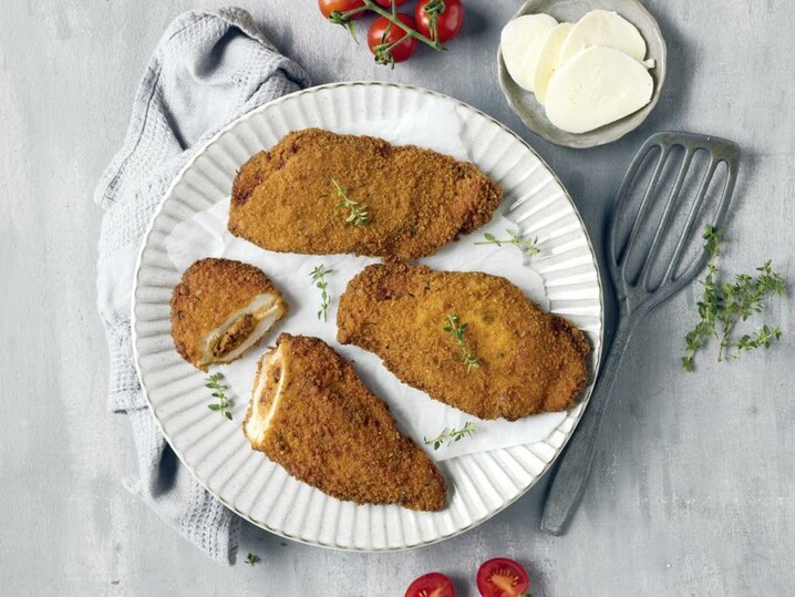 Gefülltes Hähnchenbrustfilet "Tomate-Mozzarella"