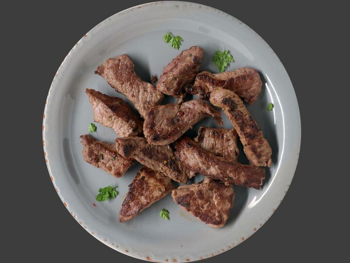 mariniertes Rindergeschnetzeltes