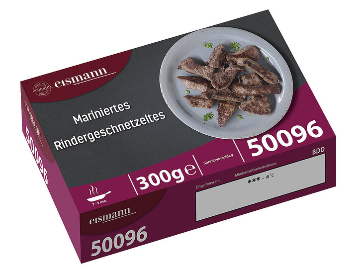 mariniertes Rindergeschnetzeltes