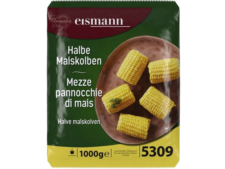 Halbe Maiskolben