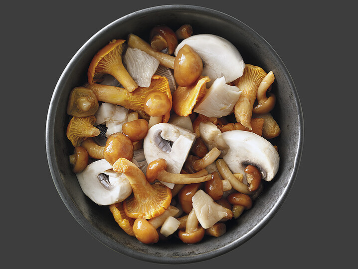 Feine Pilzmischung