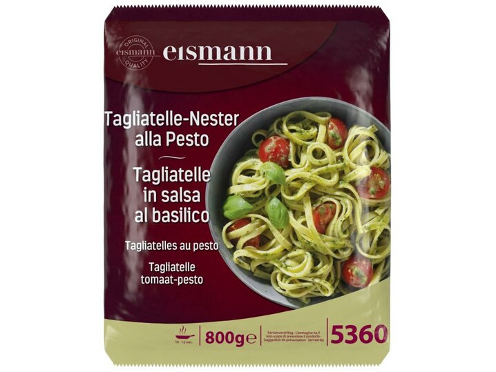 Tagliatelle-Nester alla Pesto