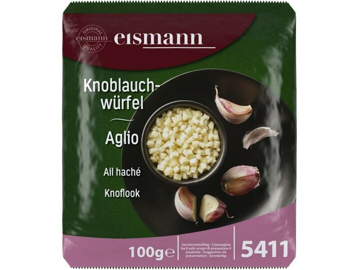 Knoblauchwürfel