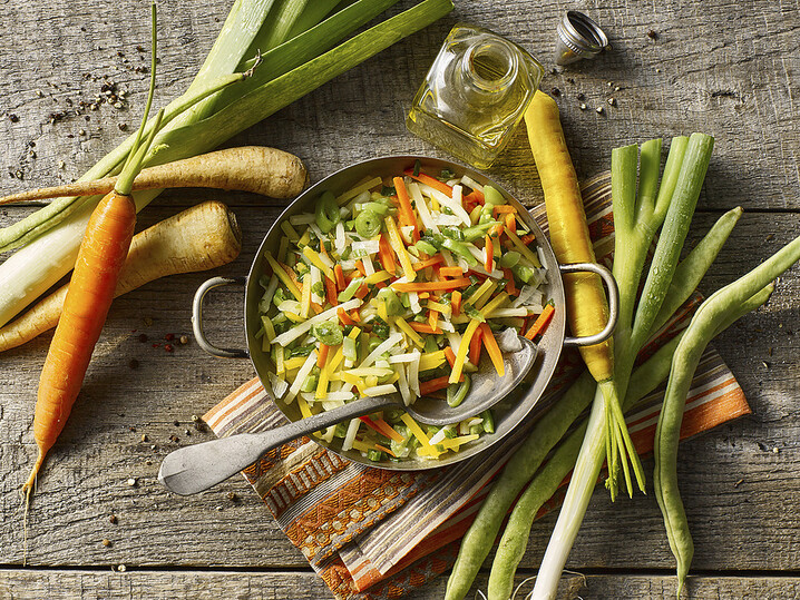 Gärtneringemüse Julienne