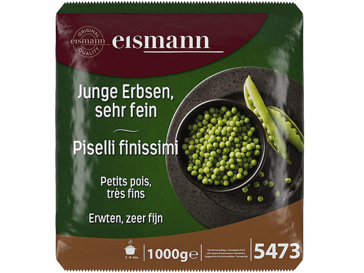 Junge Erbsen, sehr fein