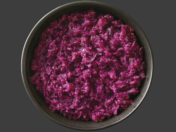 Apfelrotkohl