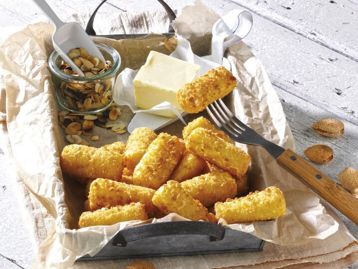 Mandelkroketten mit Alpenbutter