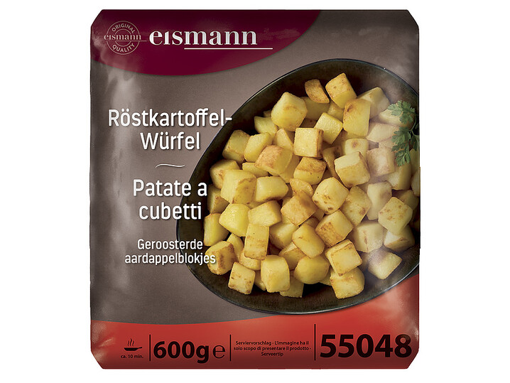 Röstkartoffel-Würfel