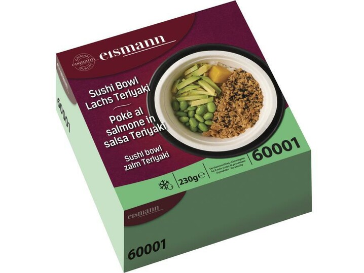 Sushi Bowl Lachs Teriyaki