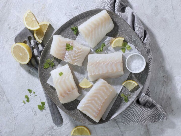 Schellfischfilet-Portionen