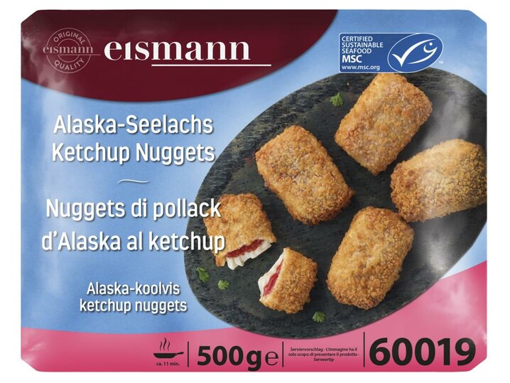 Alaska-Seelachs Ketchup Nuggets