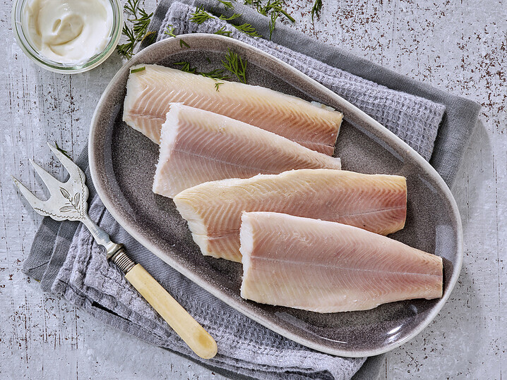 Geräucherte Forellenfilets