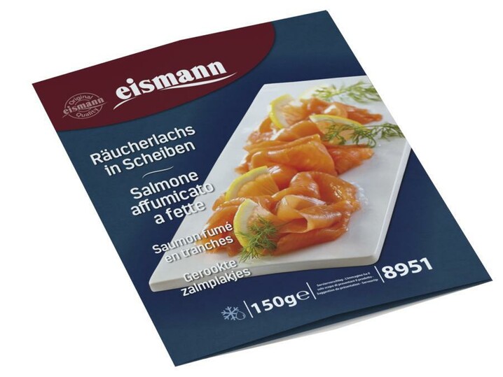 Räucherlachs in Scheiben