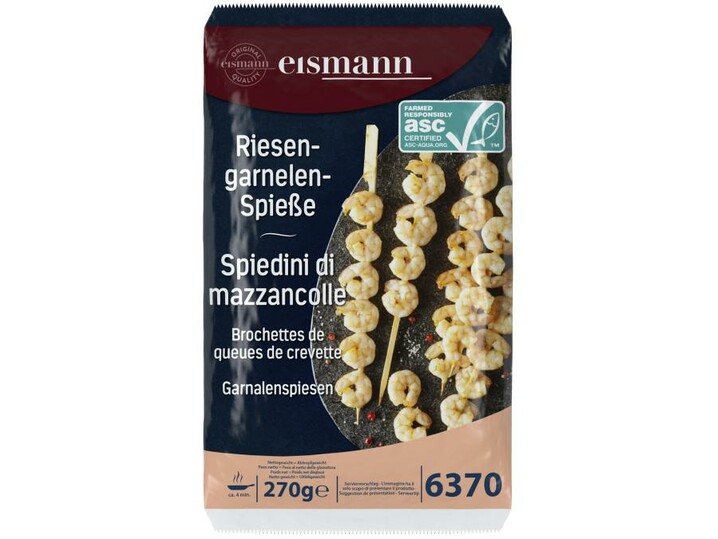 Riesengarnelen-Spieße