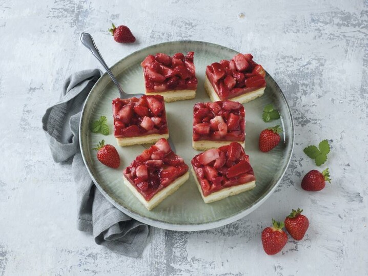 Erdbeer-Schnitte