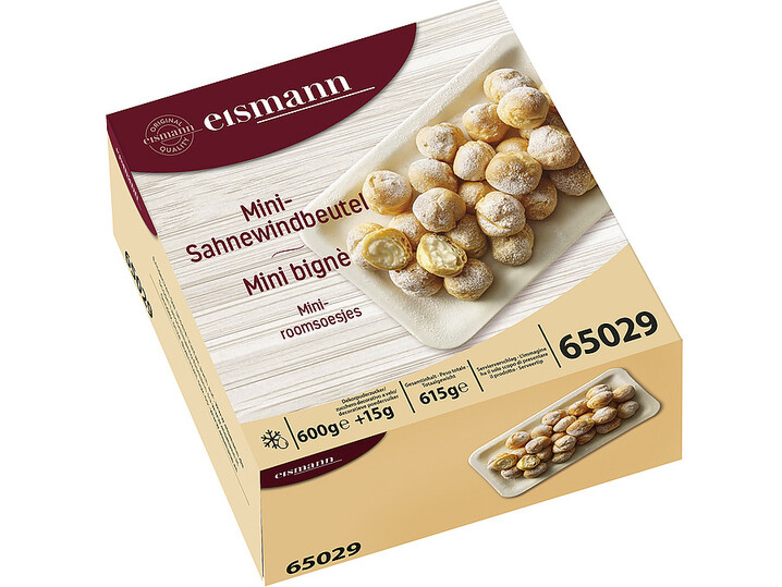 Mini-Sahnewindbeutel