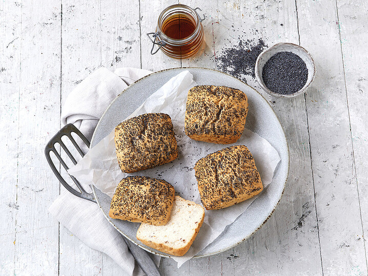 Mohnbrötchen (glutenfrei)