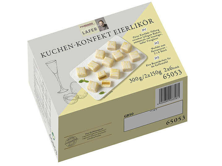 Kuchen-Konfekt Eierlikör