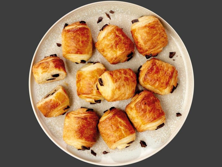 Mini-Schokocroissants
