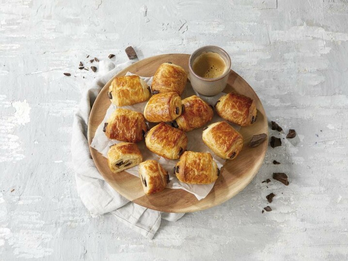 Mini-Schokocroissants