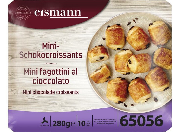 Mini-Schokocroissants