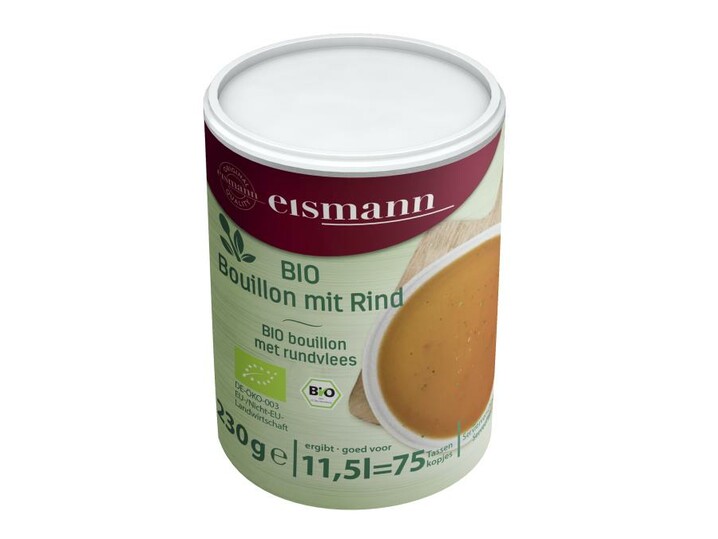 BIO Bouillon mit Rind