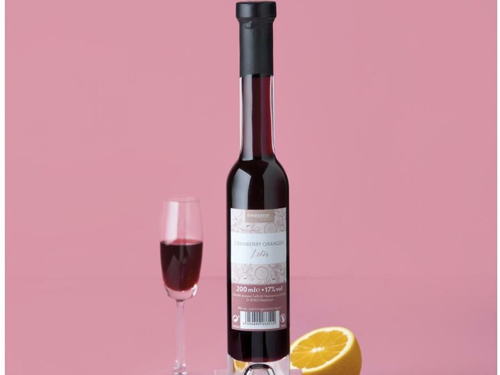 Cranberry-Orangen Likör