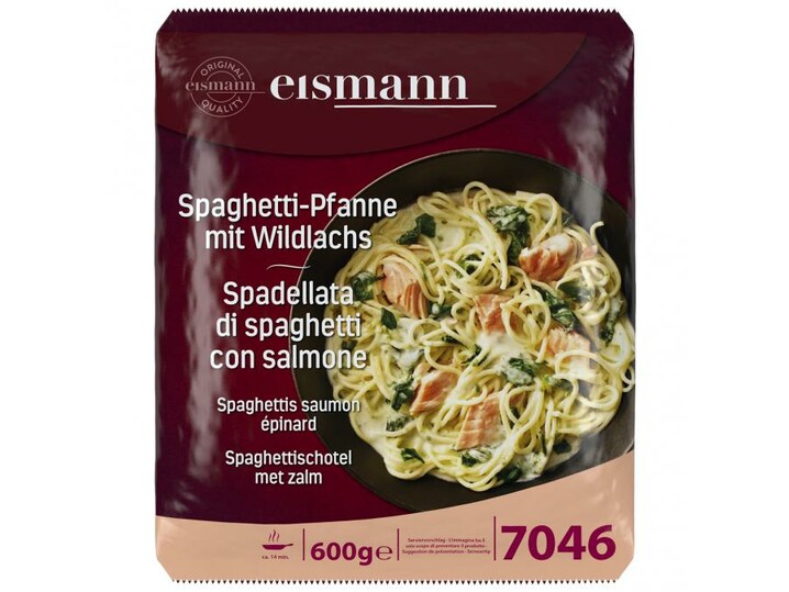 Spaghetti-Pfanne mit Wildlachs
