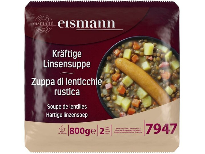 Kräftige Linsensuppe
