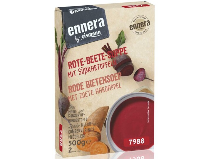 Rote Beete-Suppe mit Süßkartoffeln