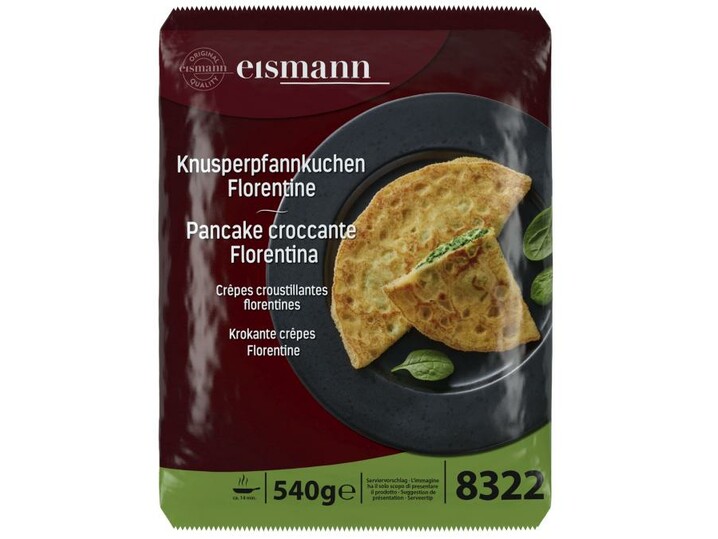 Knusperpfannkuchen Florentine