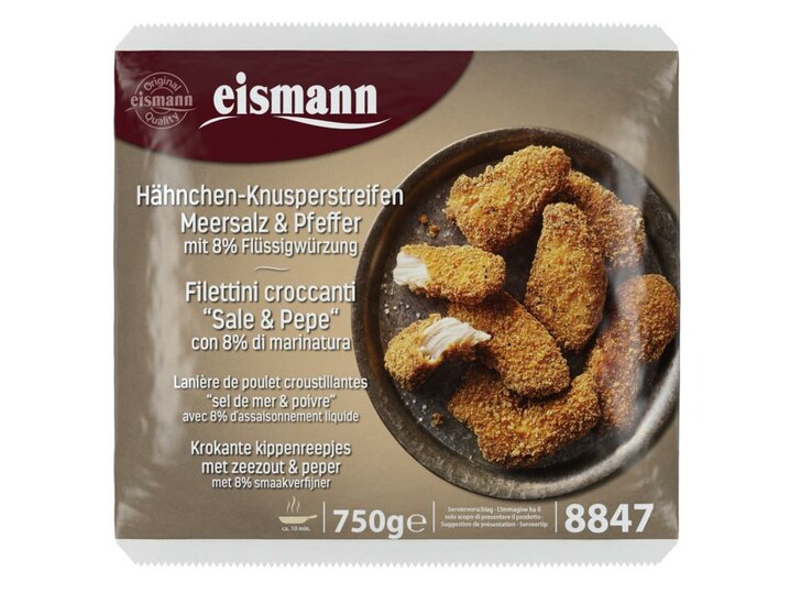 Hähnchen-Knusperstreifen Meersalz & Pfeffer