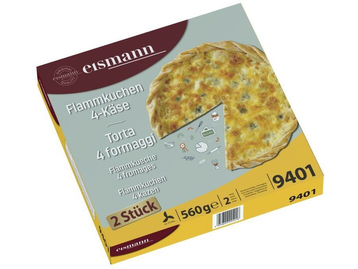 Flammkuchen 4-Käse